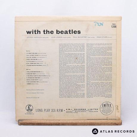 The Beatles - With The Beatles - Mono -4N -4N LP Vinyl Record - VG+/VG+