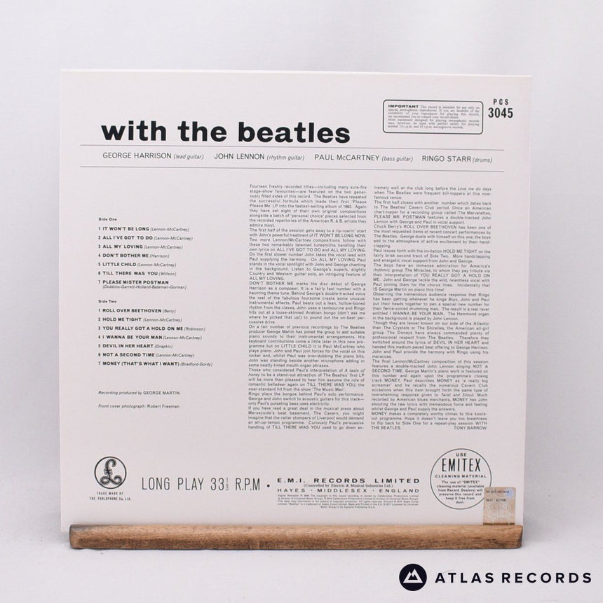The Beatles - With The Beatles - 180G Reissue A B LP Vinyl Record - NM/NM