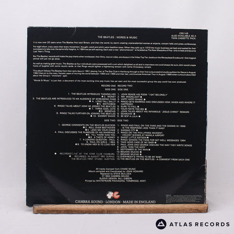 The Beatles - Words & Music - 2 x LP Vinyl Record - VG+/VG+