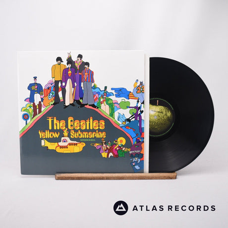 The Beatles Yellow Submarine LP Vinyl Record - Front Cover & Record