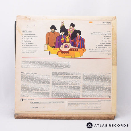 The Beatles - Yellow Submarine - 15-1 16-1 LP Vinyl Record - VG/VG+
