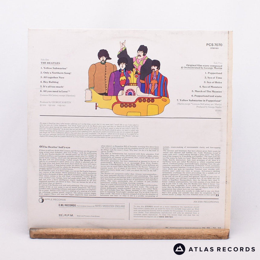 The Beatles - Yellow Submarine - Reissue -3 -1 LP Vinyl Record - VG+/EX