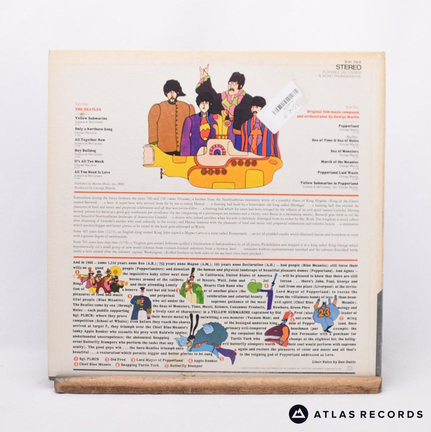 The Beatles - Yellow Submarine - -1-153 -2-153 LP Vinyl Record - VG/VG+
