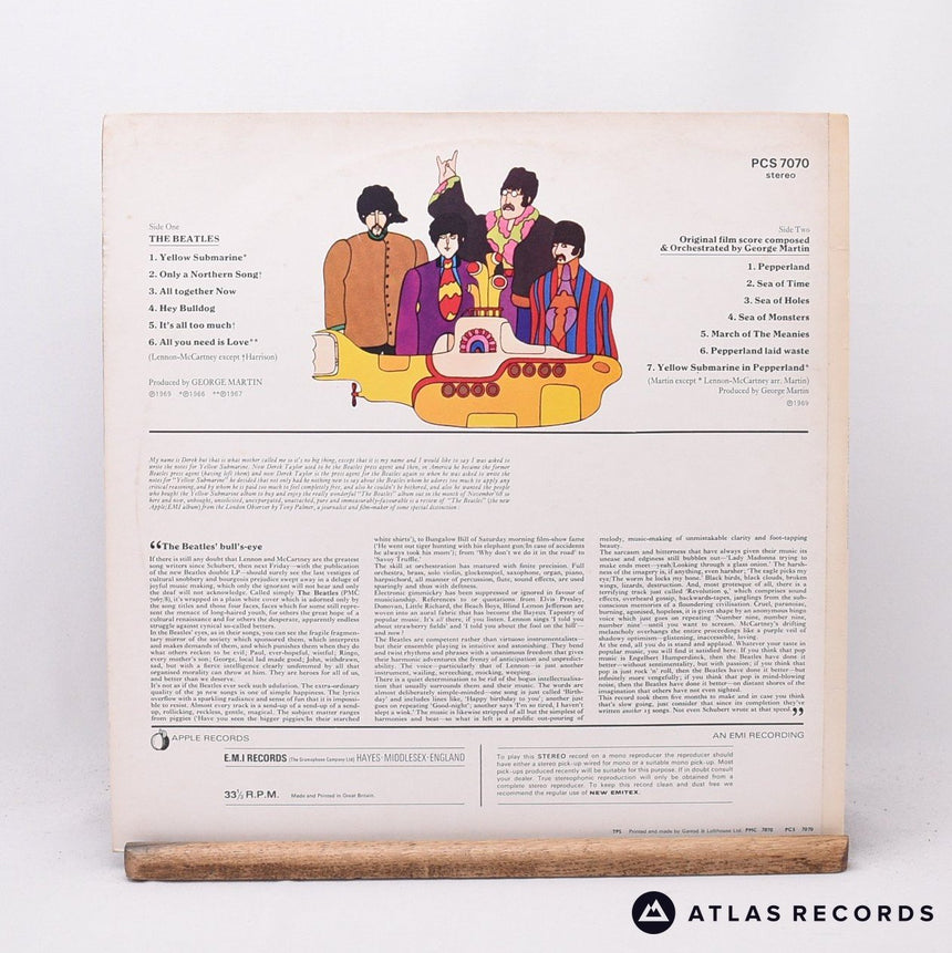 The Beatles - Yellow Submarine - Reissue LP Vinyl Record - EX/EX