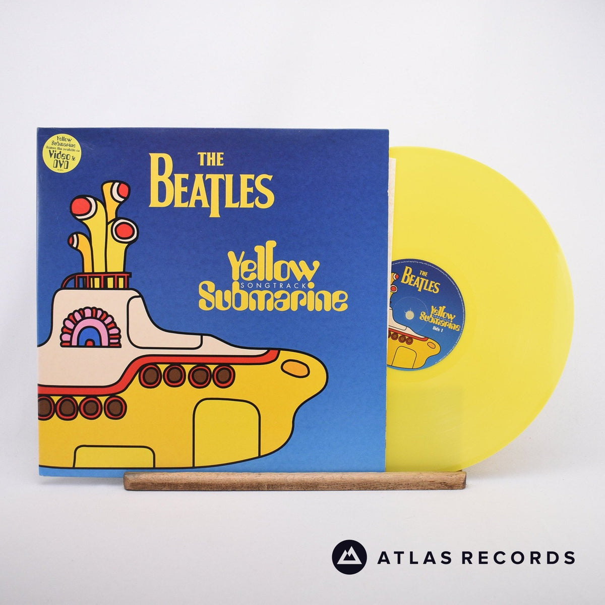 The Beatles Yellow Submarine Songtrack LP Vinyl Record - Front Cover & Record