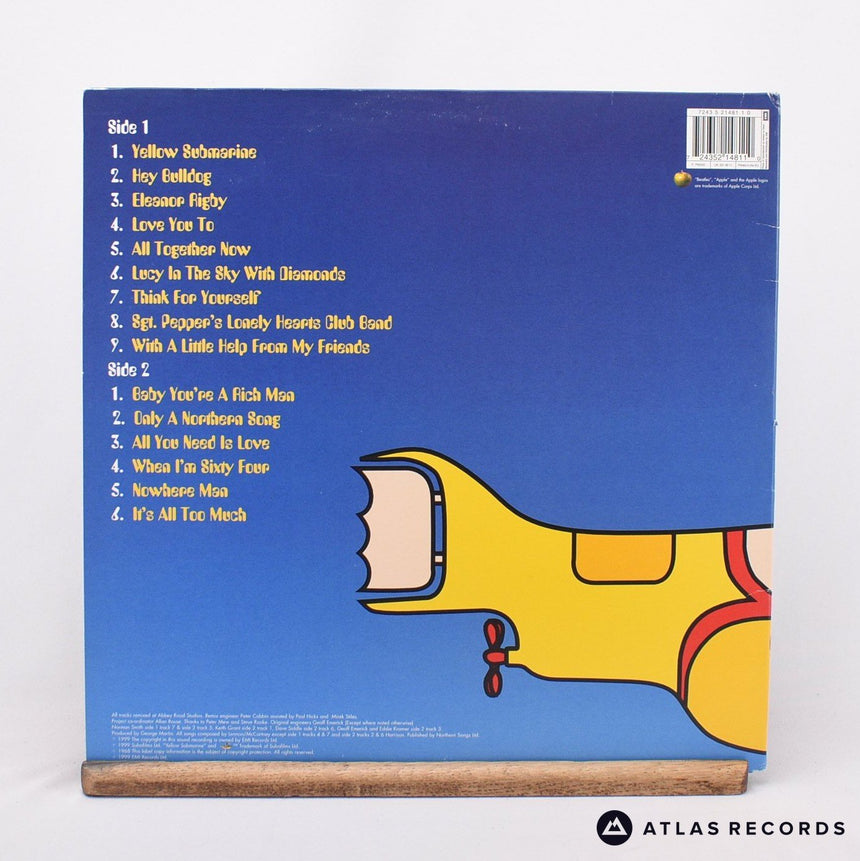 The Beatles - Yellow Submarine Songtrack - A-1 B-1 LP Vinyl Record - EX/EX