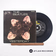 The Beatles Yesterday 7" Vinyl Record - Front Cover & Record