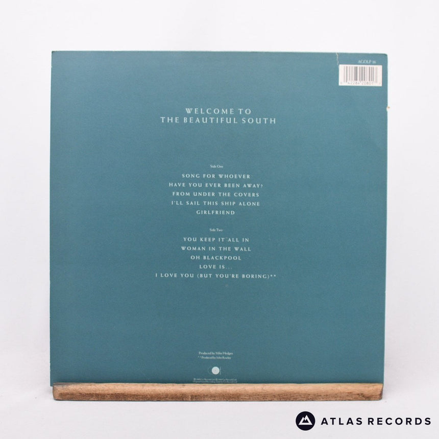 The Beautiful South - Welcome To The Beautiful South - LP Vinyl Record - EX/EX