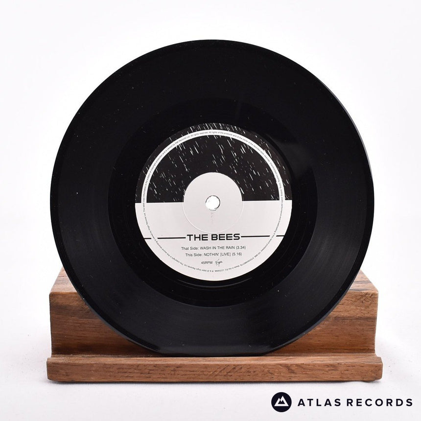 The Bees - Wash In The Rain - Signed 7" Vinyl Record - NM/NM