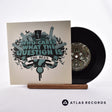 The Bees Who Cares What The Question Is? 7" Vinyl Record - Front Cover & Record