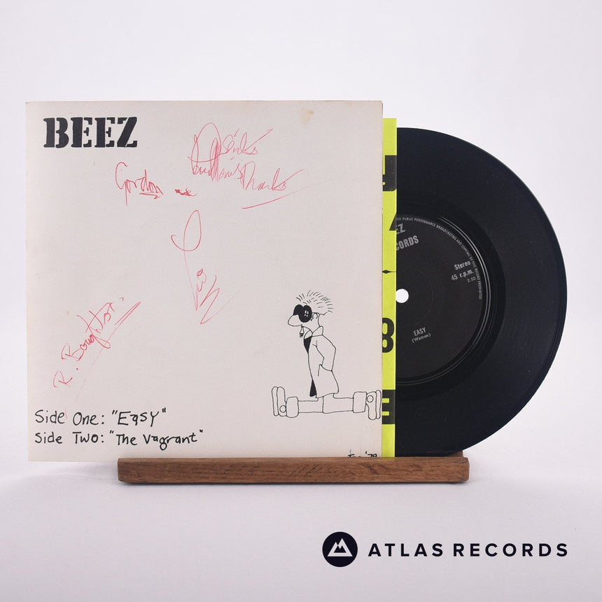 The Beez Easy 7" Vinyl Record - Front Cover & Record