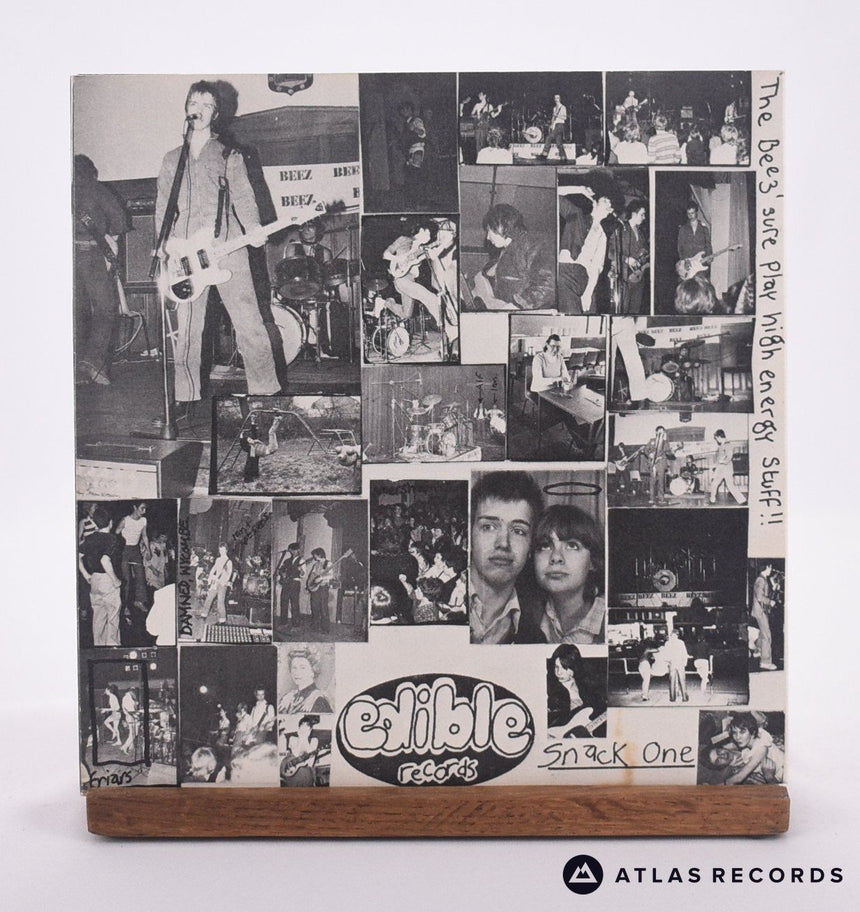 The Beez - Easy - Poster Signed Gatefold 7" Vinyl Record - EX/EX