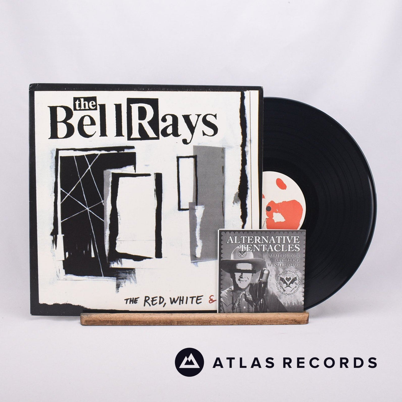 The Bellrays The Red, White & Black LP Vinyl Record - Front Cover & Record