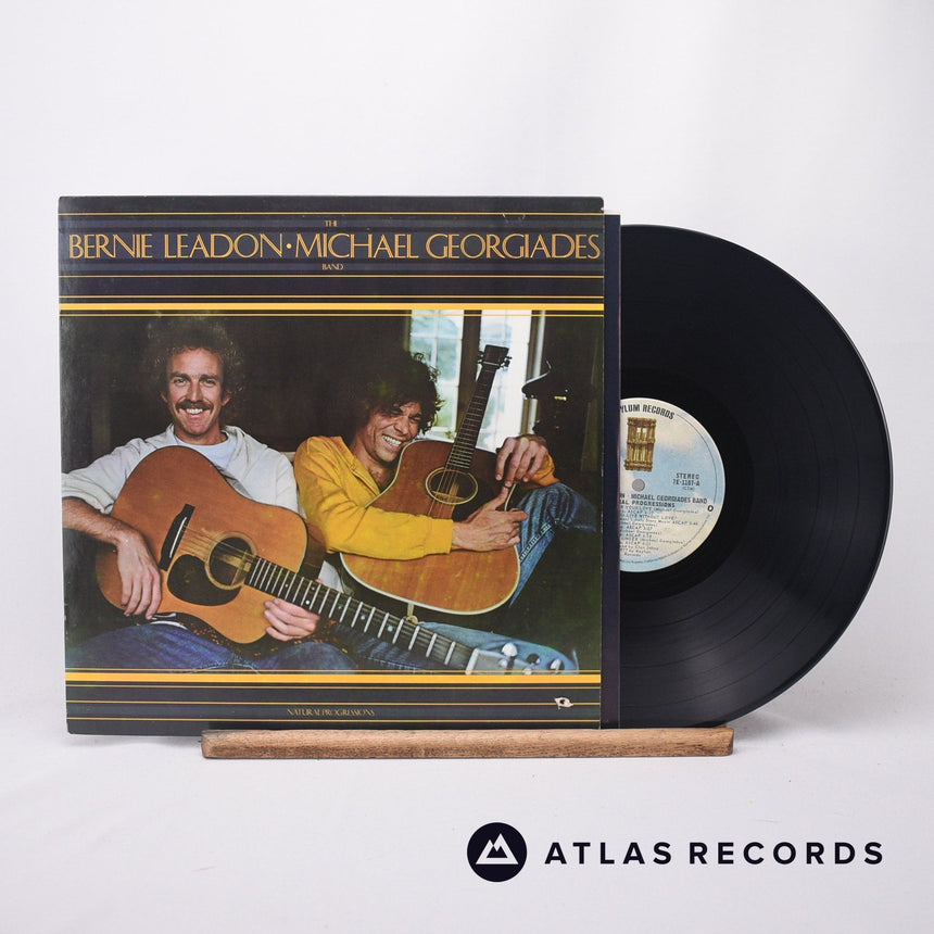 The Bernie Leadon-Michael Georgiades Band Natural Progressions LP Vinyl Record - Front Cover & Record