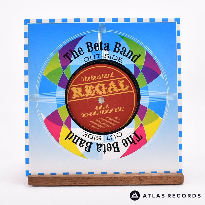 The Beta Band Out-Side 7" Vinyl Record - Front Cover & Record