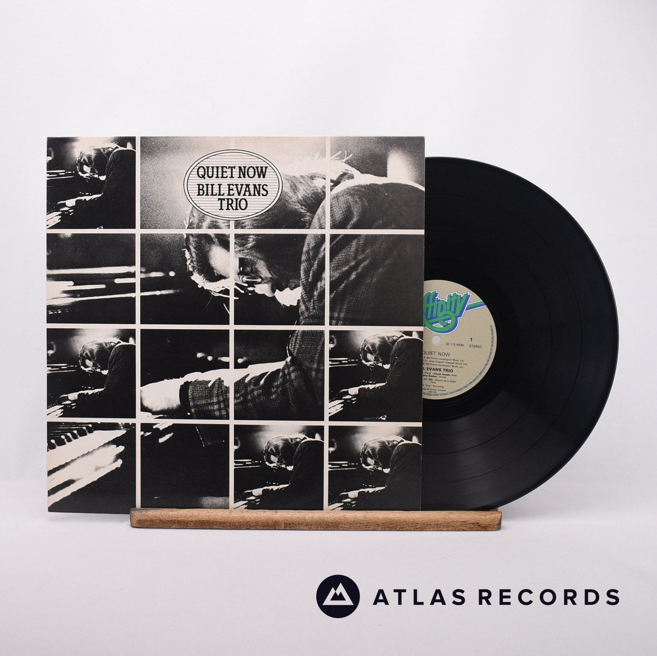 The Bill Evans Trio Quiet Now LP Vinyl Record - Front Cover & Record