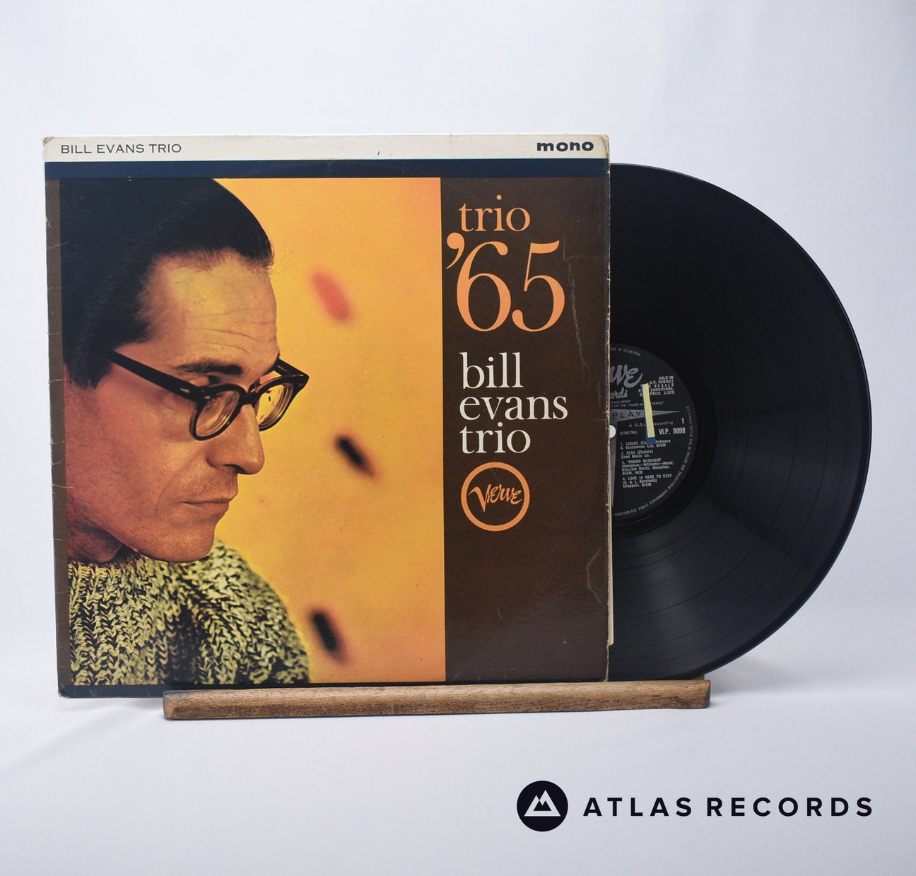 The Bill Evans Trio Trio '65 LP Vinyl Record - Front Cover & Record