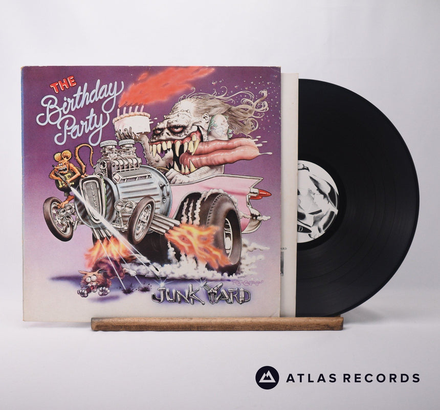 The Birthday Party Junkyard LP Vinyl Record - Front Cover & Record