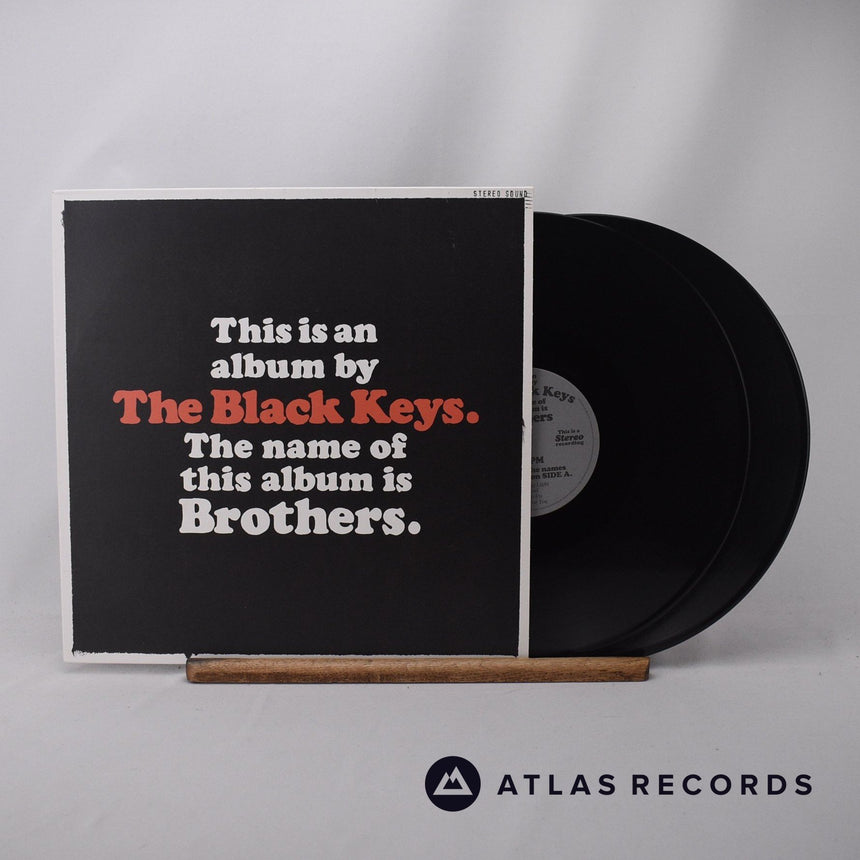 The Black Keys Brothers 2 x LP Vinyl Record - Front Cover & Record