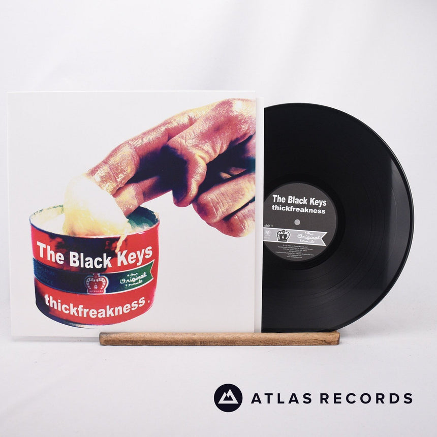 The Black Keys Thickfreakness LP Vinyl Record - Front Cover & Record
