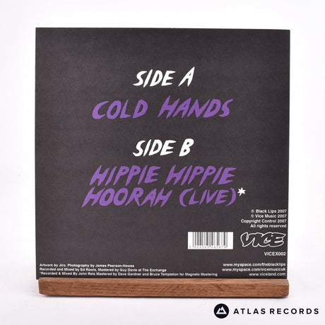 The Black Lips - Cold Hands - 7" Vinyl Record - NM/NM