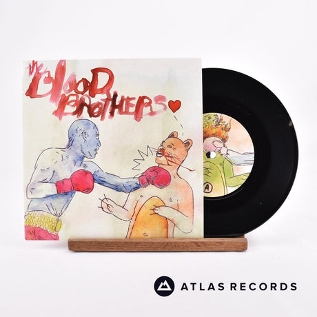 The Blood Brothers Laser Life 7" Vinyl Record - Front Cover & Record