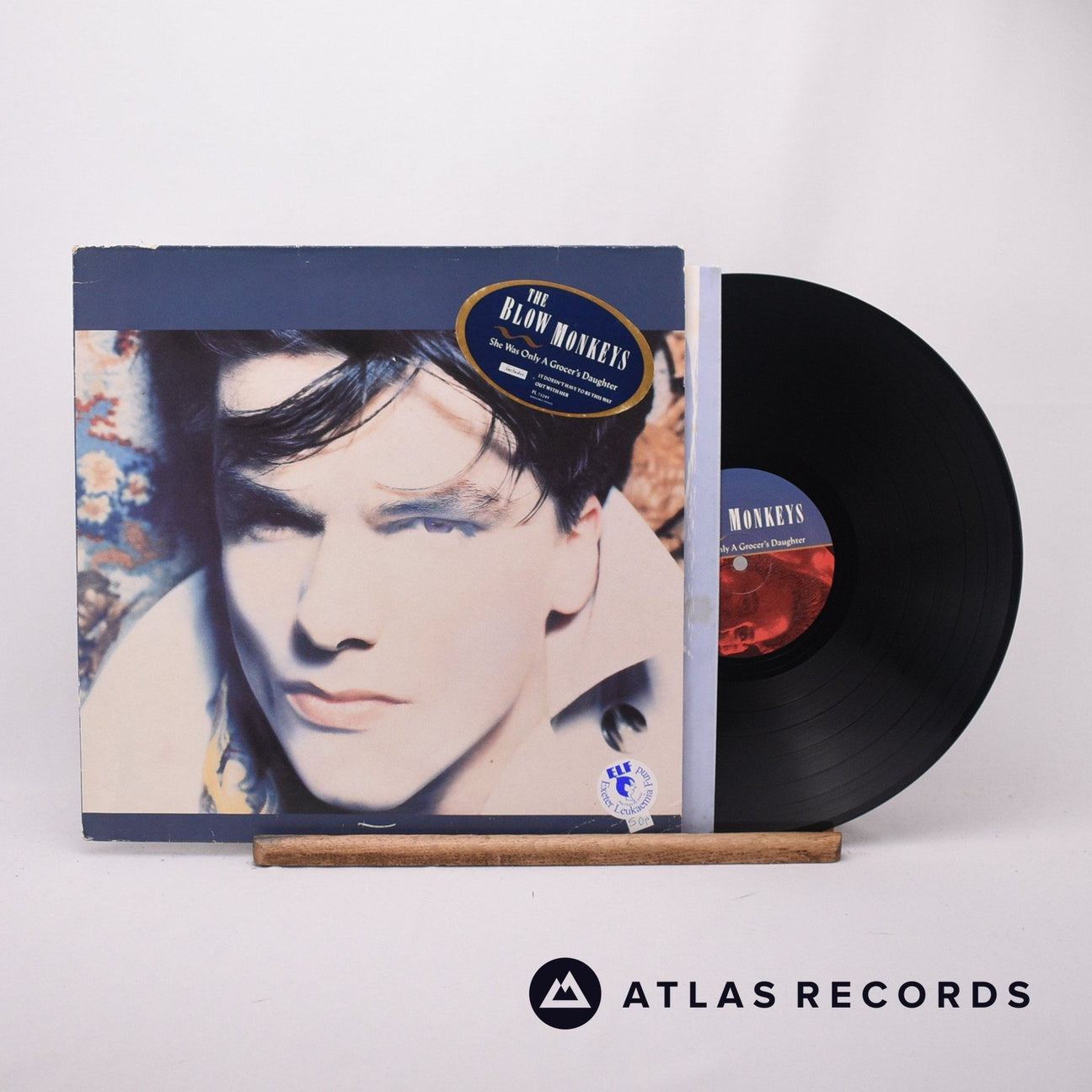 The Blow Monkeys She Was Only A Grocer's Daughter LP Vinyl Record - Front Cover & Record