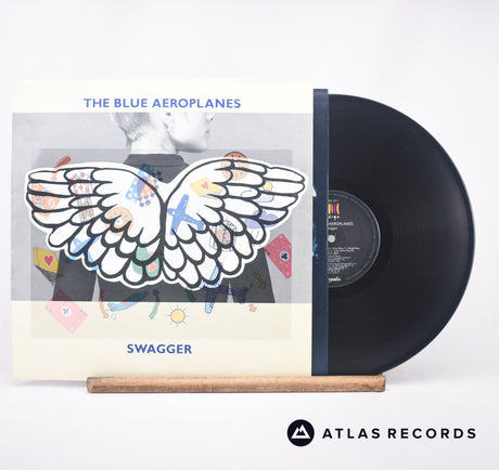 The Blue Aeroplanes Swagger LP Vinyl Record - Front Cover & Record