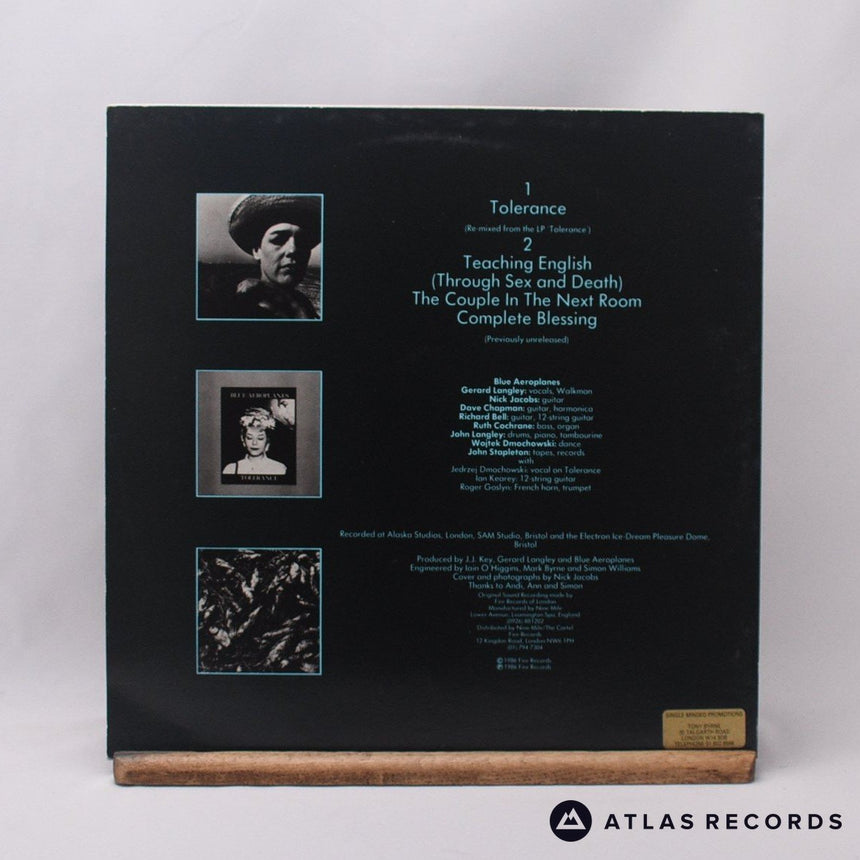 The Blue Aeroplanes - The Tolerance E.P. - 12" Vinyl Record - VG+/EX