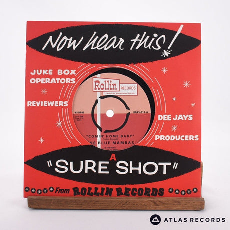 The Blue Mambas Comin' Home Baby 7" Vinyl Record - In Sleeve