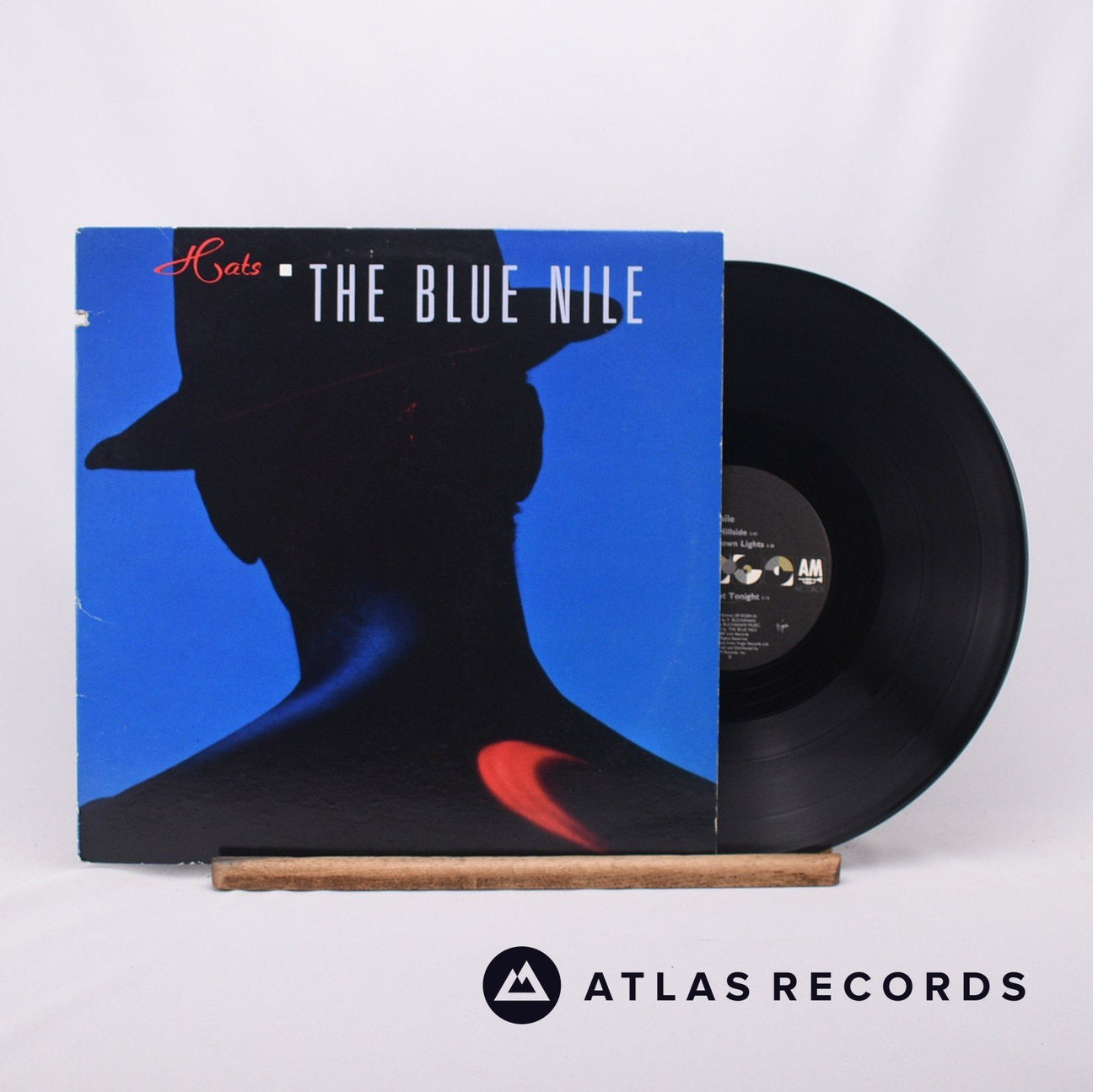 The Blue Nile Hats LP Vinyl Record - Front Cover & Record