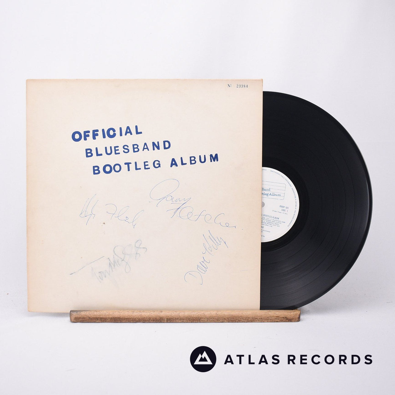 The Blues Band The Blues Band Official Bootleg Album LP Vinyl Record - Front Cover & Record