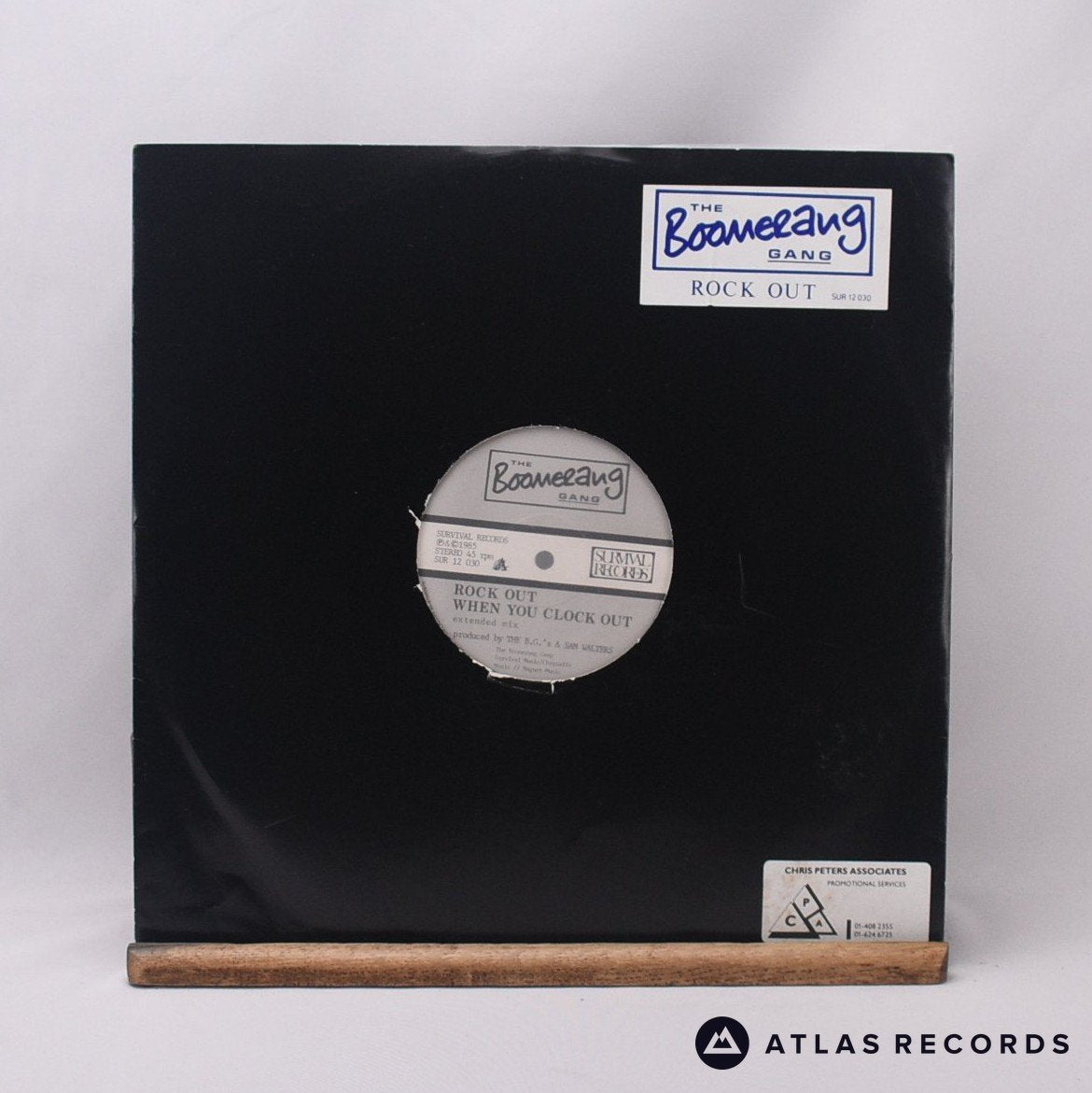 The Boomerang Gang Rock Out 12" Vinyl Record - In Sleeve
