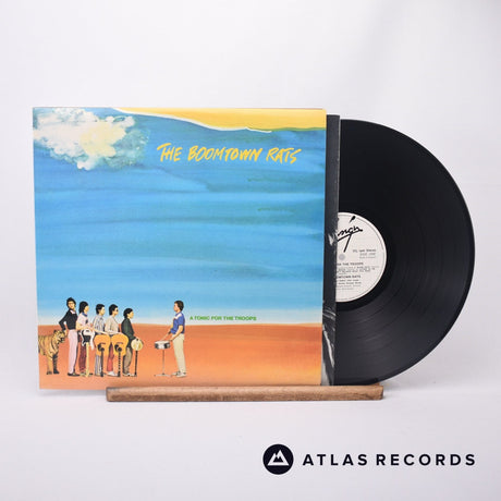 The Boomtown Rats A Tonic For The Troops LP Vinyl Record - Front Cover & Record