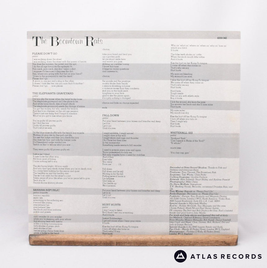 The Boomtown Rats - Mondo Bongo - LP Vinyl Record - VG+/EX