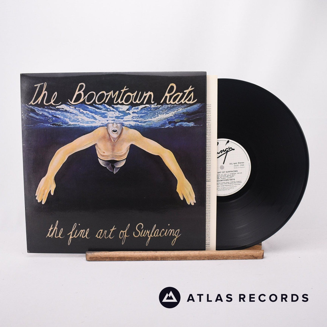 The Boomtown Rats The Fine Art Of Surfacing LP Vinyl Record - Front Cover & Record