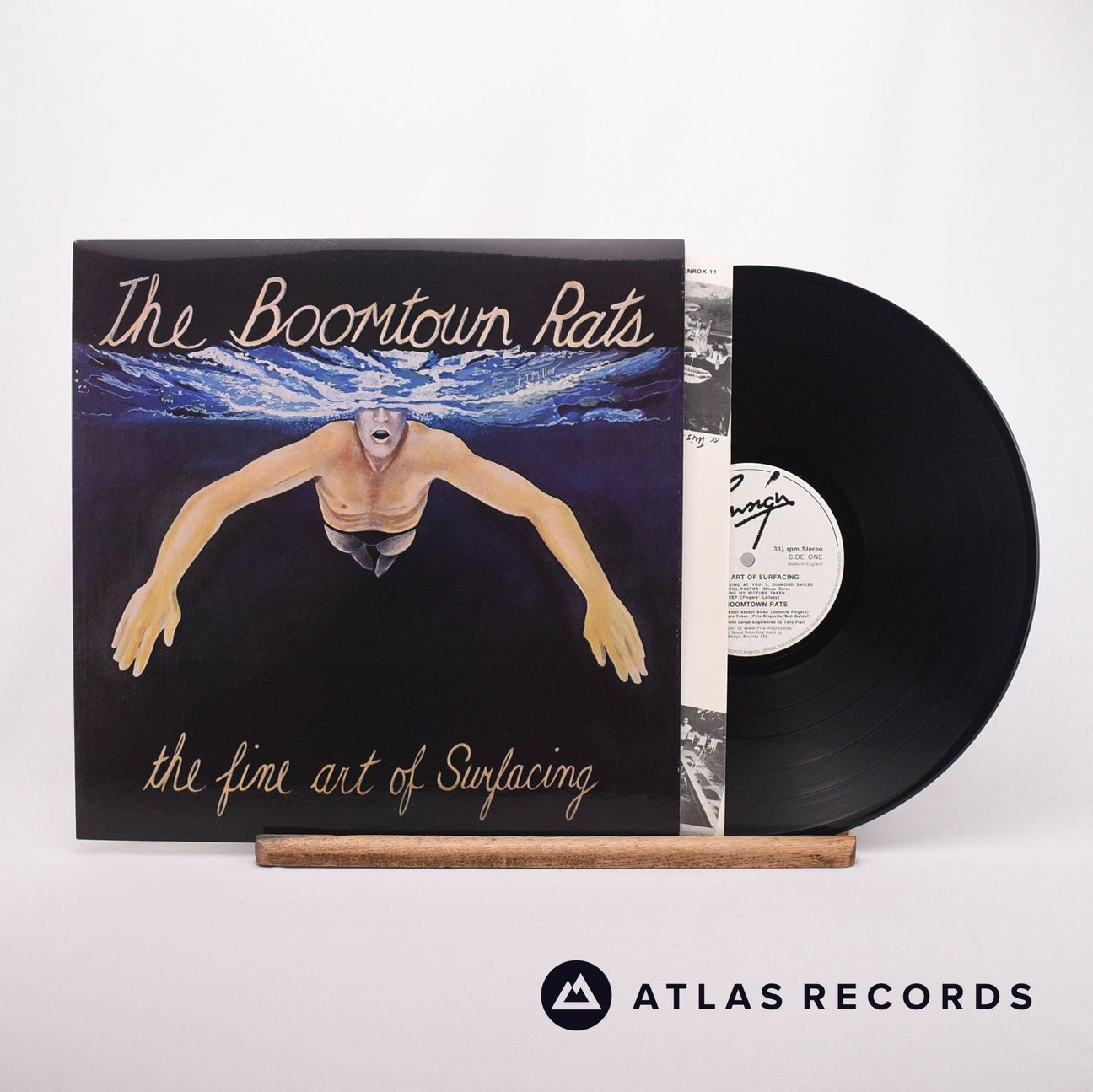 The Boomtown Rats The Fine Art Of Surfacing LP Vinyl Record - Front Cover & Record