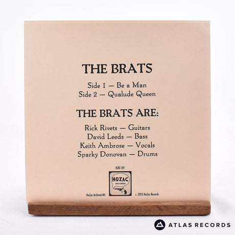 The Brats - Be A Man - Limited Edition 7" Vinyl Record - EX/EX