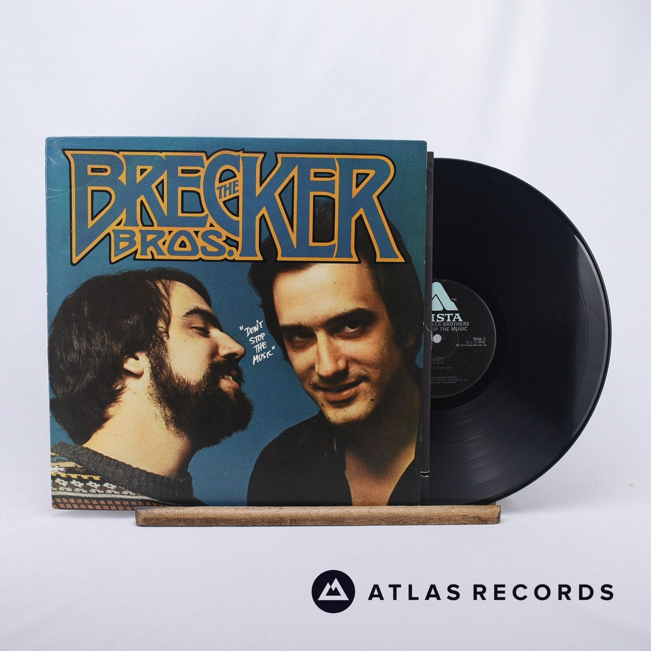The Brecker Brothers Don't Stop The Music LP Vinyl Record - Front Cover & Record