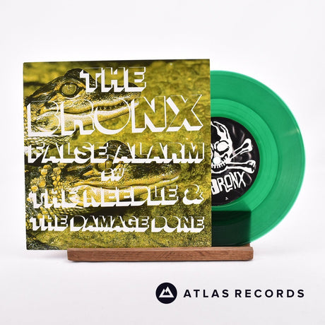 The Bronx False Alarm BW The Needle & The Damage Done 7" Vinyl Record - Front Cover & Record