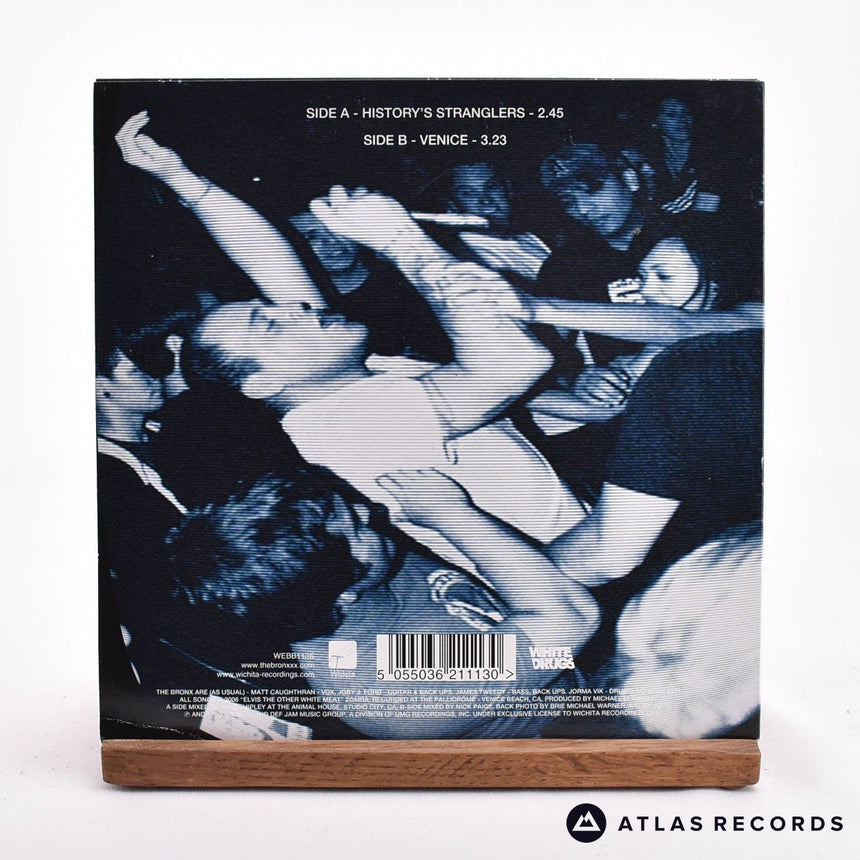 The Bronx - History's Stranglers - Clear Limited Edition 7" Vinyl Record - NM/NM