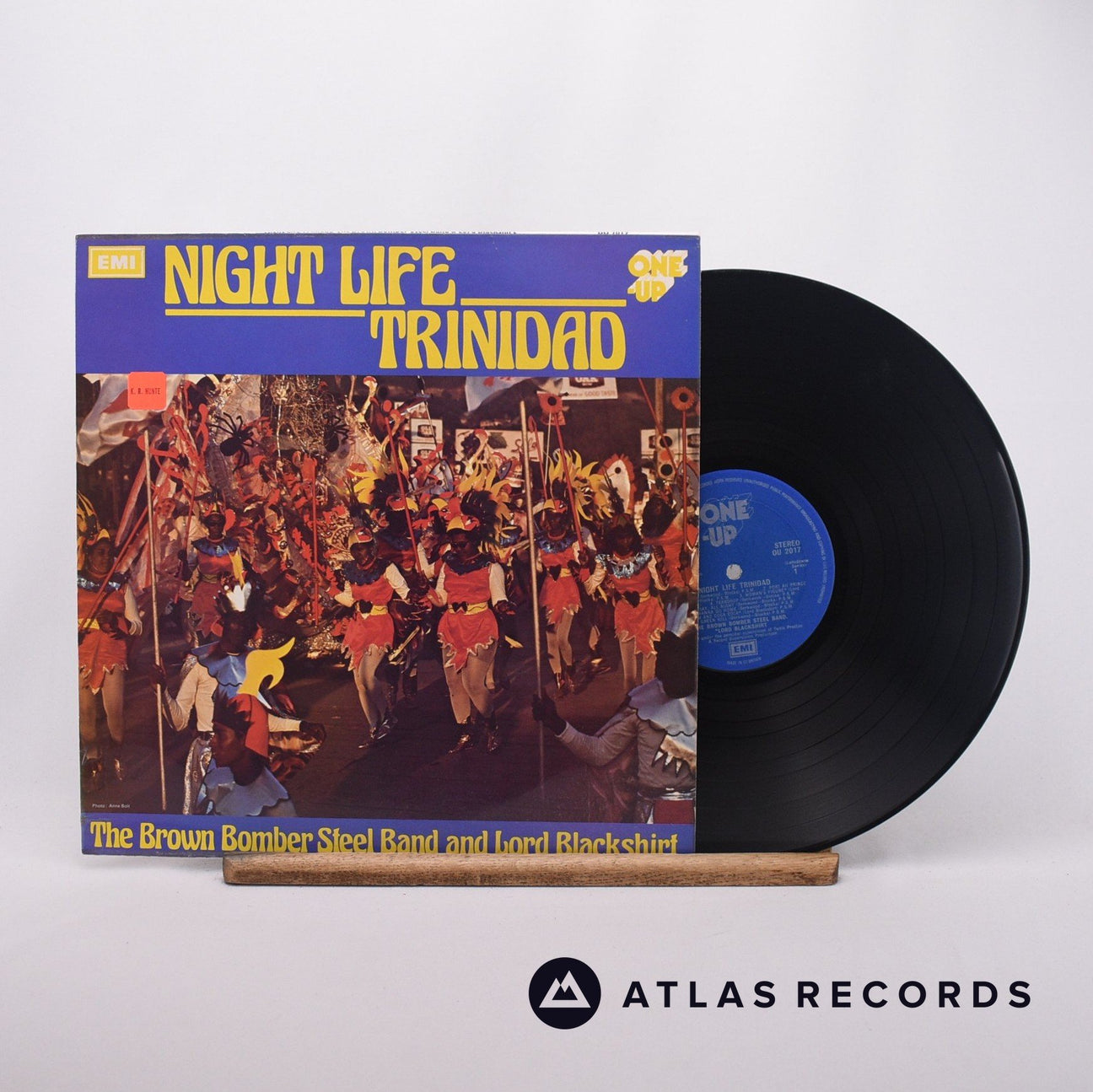 The Brown Bomber Steel Band Night Life Trinidad LP Vinyl Record - Front Cover & Record