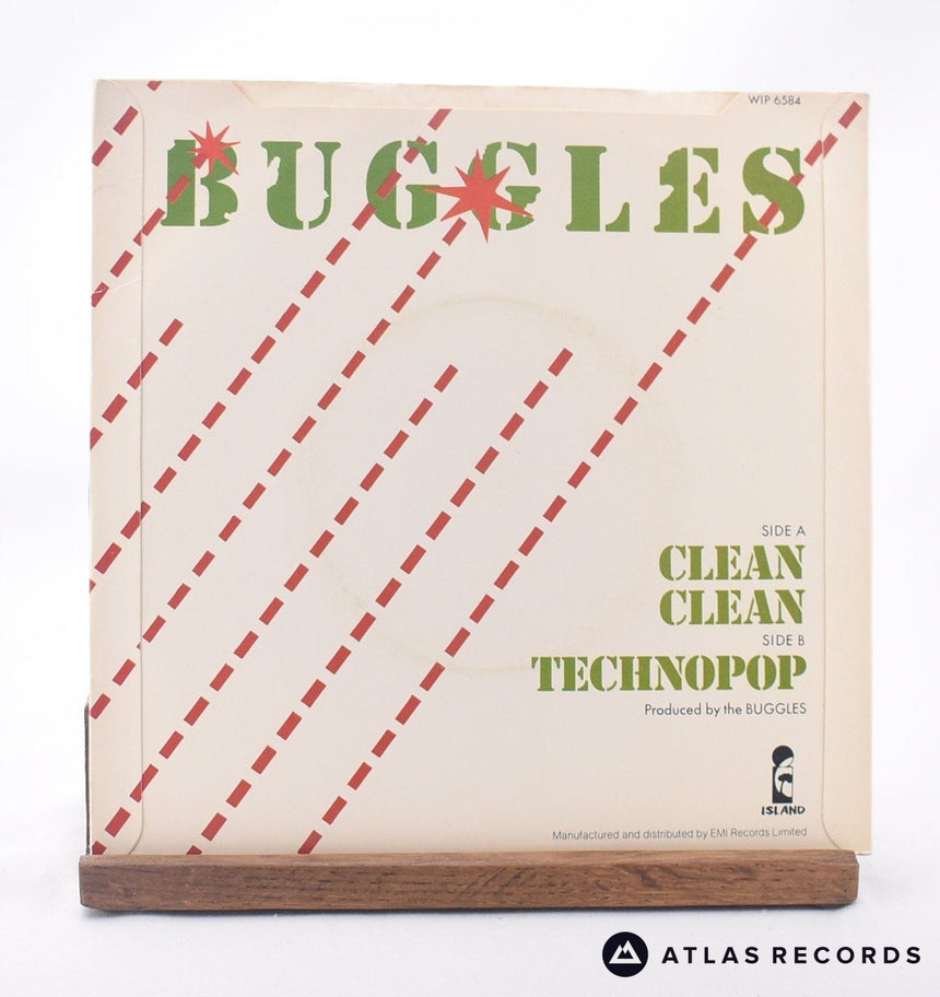 The Buggles - Clean, Clean - 7" Vinyl Record - VG+/VG+