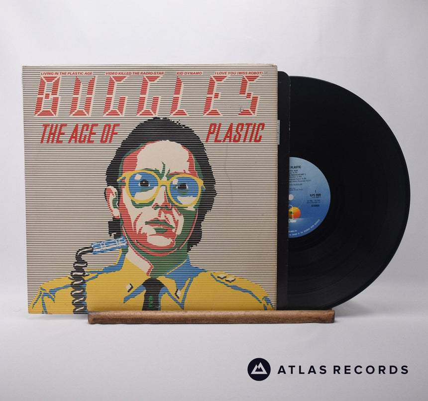 The Buggles The Age Of Plastic LP Vinyl Record - Front Cover & Record