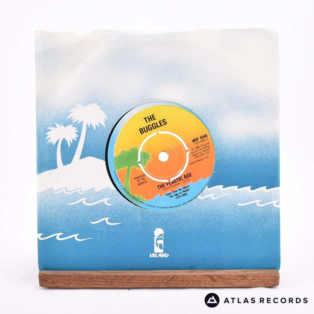 The Buggles The Plastic Age 7" Vinyl Record - In Sleeve