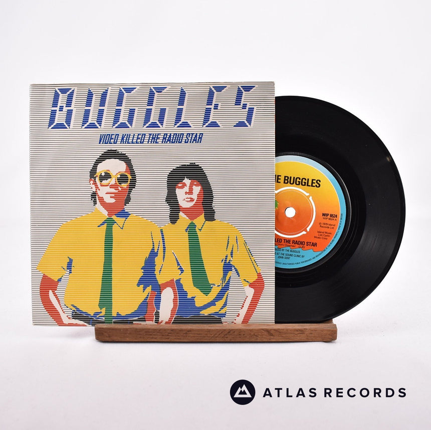 The Buggles Video Killed The Radio Star 7" Vinyl Record - Front Cover & Record