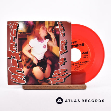 The Bulemics Can't Keep It Down 7" Vinyl Record - Front Cover & Record