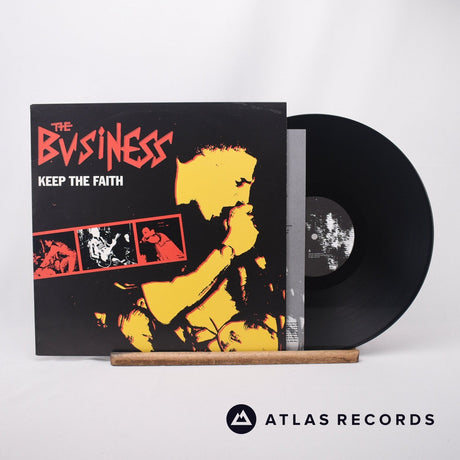 The Business Keep The Faith LP Vinyl Record - Front Cover & Record