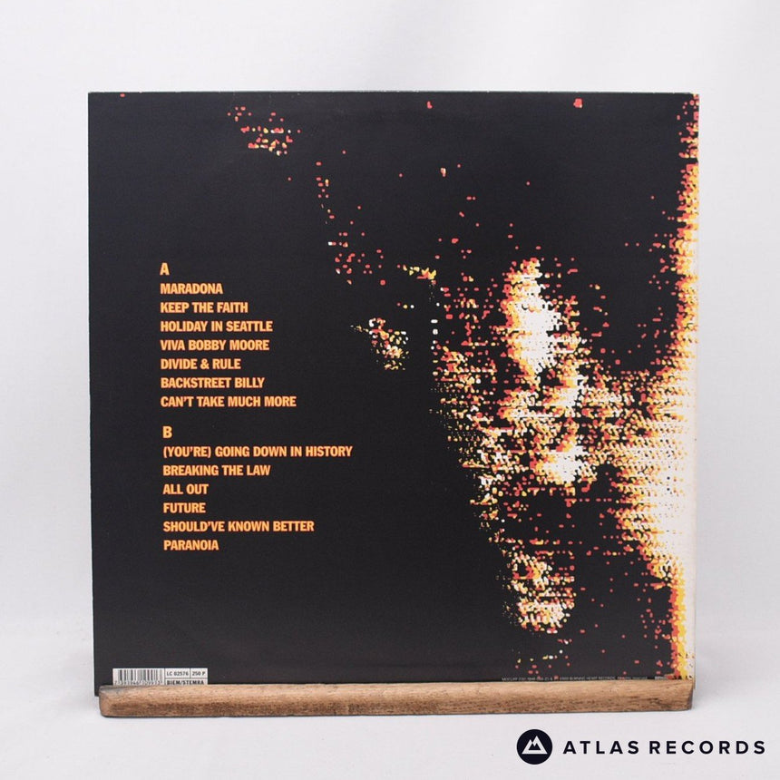 The Business - Keep The Faith - Reissue Sweden LP Vinyl Record - EX/VG+