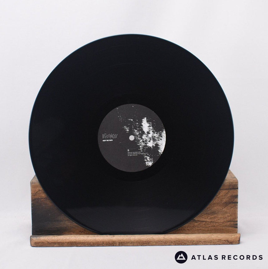 The Business - Keep The Faith - Reissue Sweden LP Vinyl Record - EX/VG+